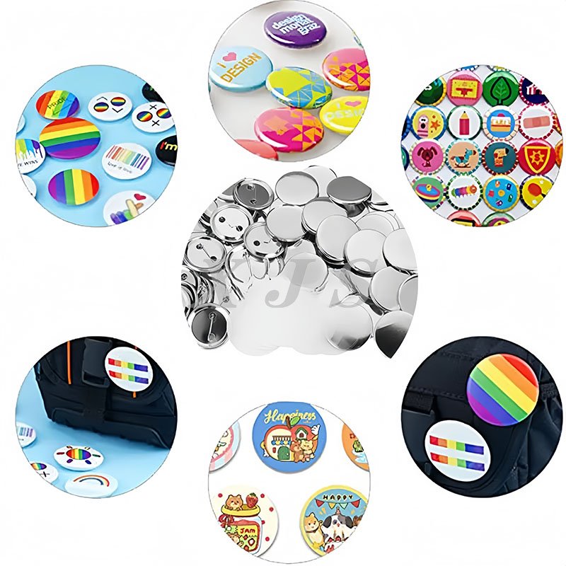 25-75MM fridge magnet button badge making machine square button maker