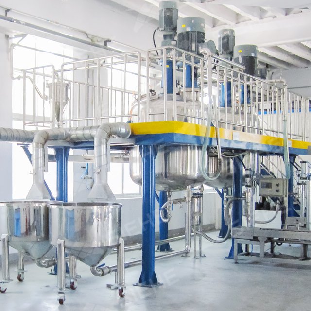 Oil Water Based Paint Making Machine Paint Mixing Machine Production Line