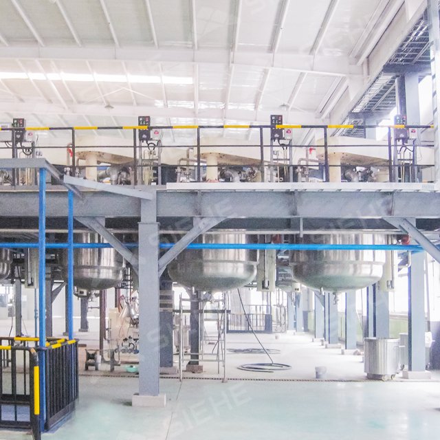 Oil Water Based Paint Making Machine Paint Mixing Machine Production Line