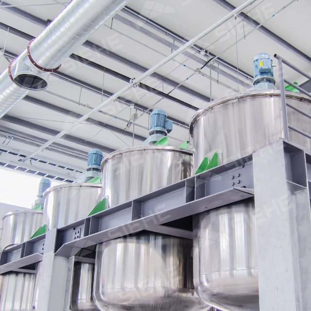 Oil Water Based Paint Making Machine Paint Mixing Machine Production Line
