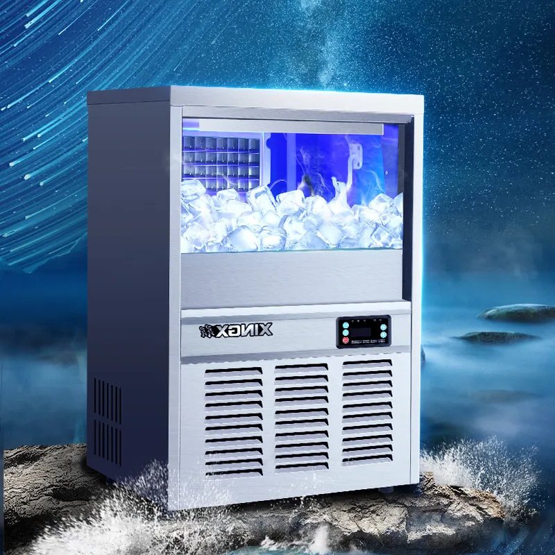 Commercial Ice Making Machine Restaurant Bar Shop Ktv Cafe Hotel Ice Machine 500kg day Ice Cube Maker