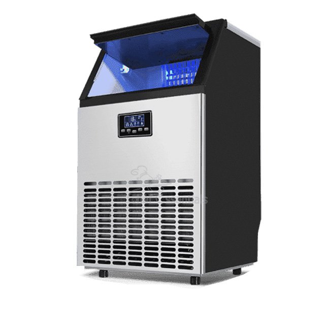 Commercial Restaurant High Capacity Ice Maker Ice Cube Making Machine Electric Stainless Steel