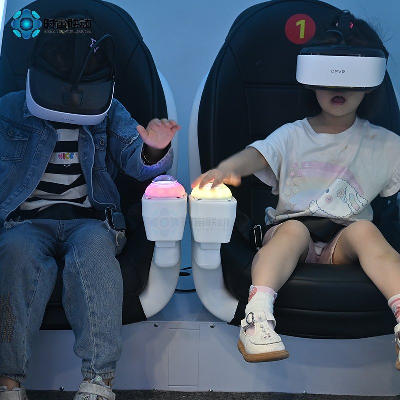 New century vr machine Interplanetary Shuttle two-person virtual reality games interactive cinema vr theme park vr gaming set