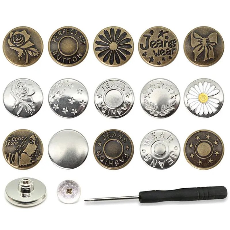 Popular Design Down Shirt Maker Making Machines Up Men Buttons Blouses Sewing Coat Brass Button For Jeans