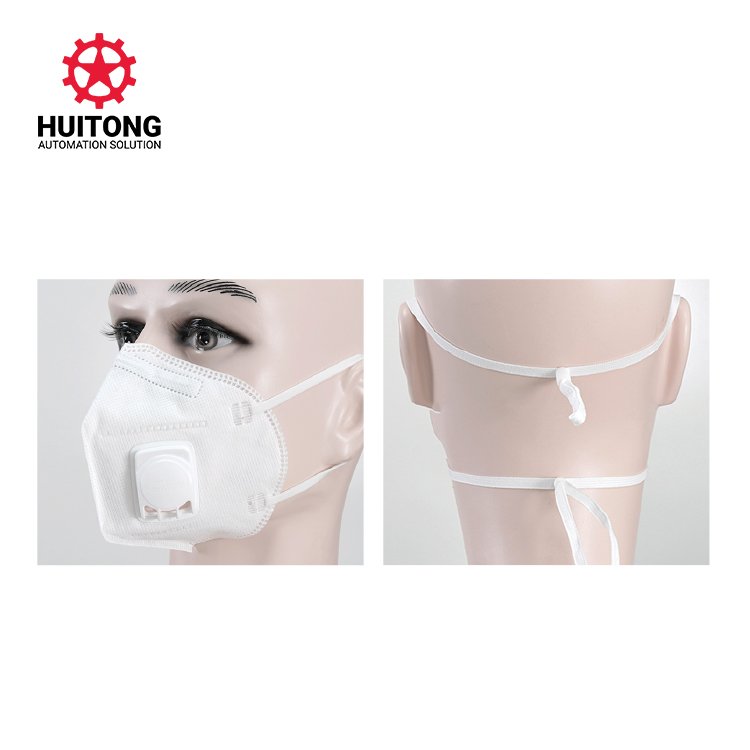 Fully Automatic Folding Button Making Machine Kn 95 Mask Machine