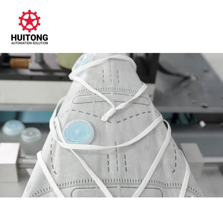 Fully Automatic Folding Button Making Machine Kn 95 Mask Machine