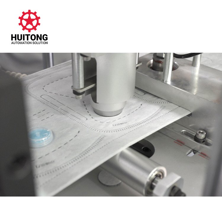 Fully Automatic Folding Button Making Machine Kn 95 Mask Machine