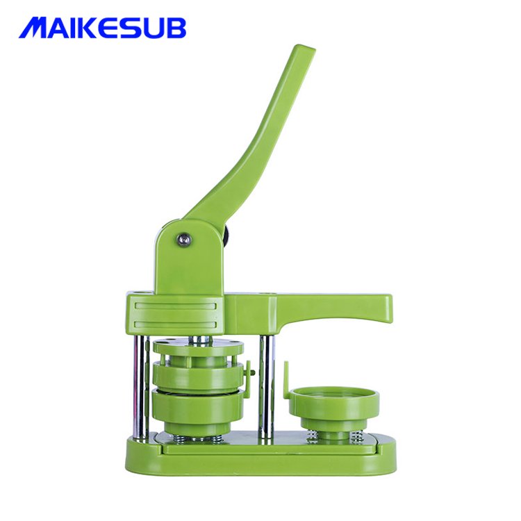 High QualityEasy to operate badge machine & Button Maker Machine Hot Sale Circle Cutter Press Kit with Pump Metal Material
