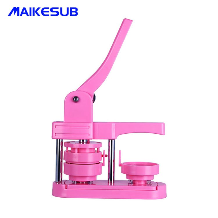 High QualityEasy to operate badge machine & Button Maker Machine Hot Sale Circle Cutter Press Kit with Pump Metal Material