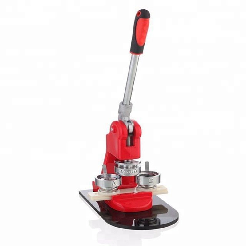 Manufacturer Hand Press Metal Button Badge Making Machine pin button maker Metal Badge Making Machine
