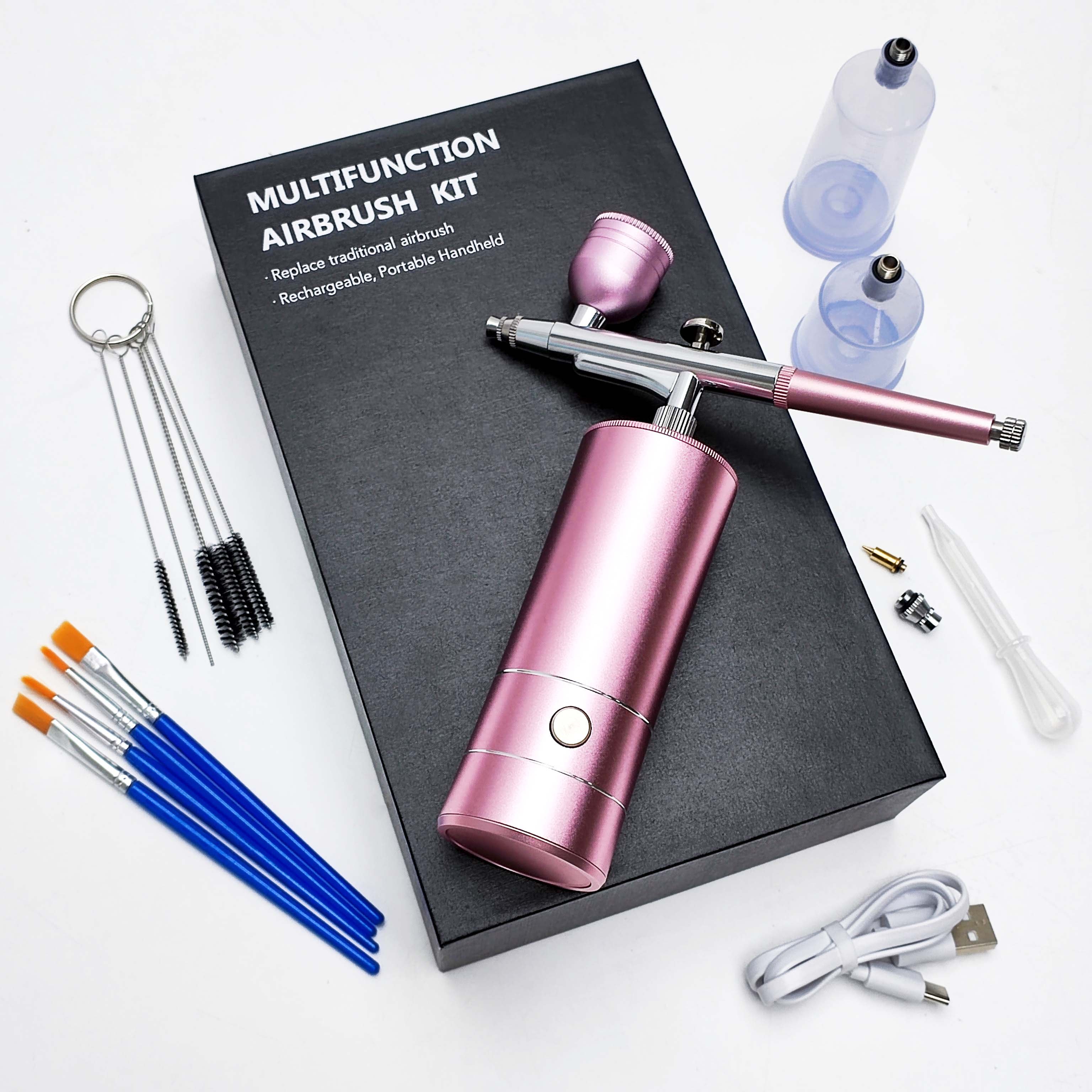 Portable Mini AirBrush Nail Art Tool Private Label Cordless Spray Gun Compressor Ombre Spray For Nails