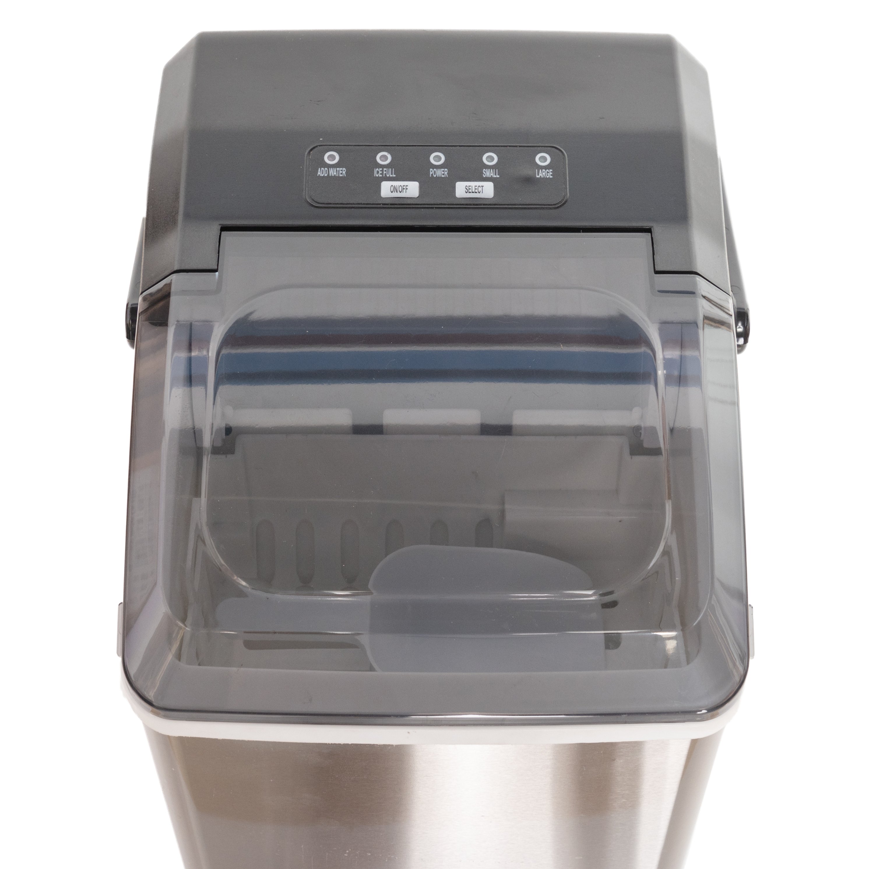 NES-02S 12kg stainless steel body household ice machine table top ice maker machine