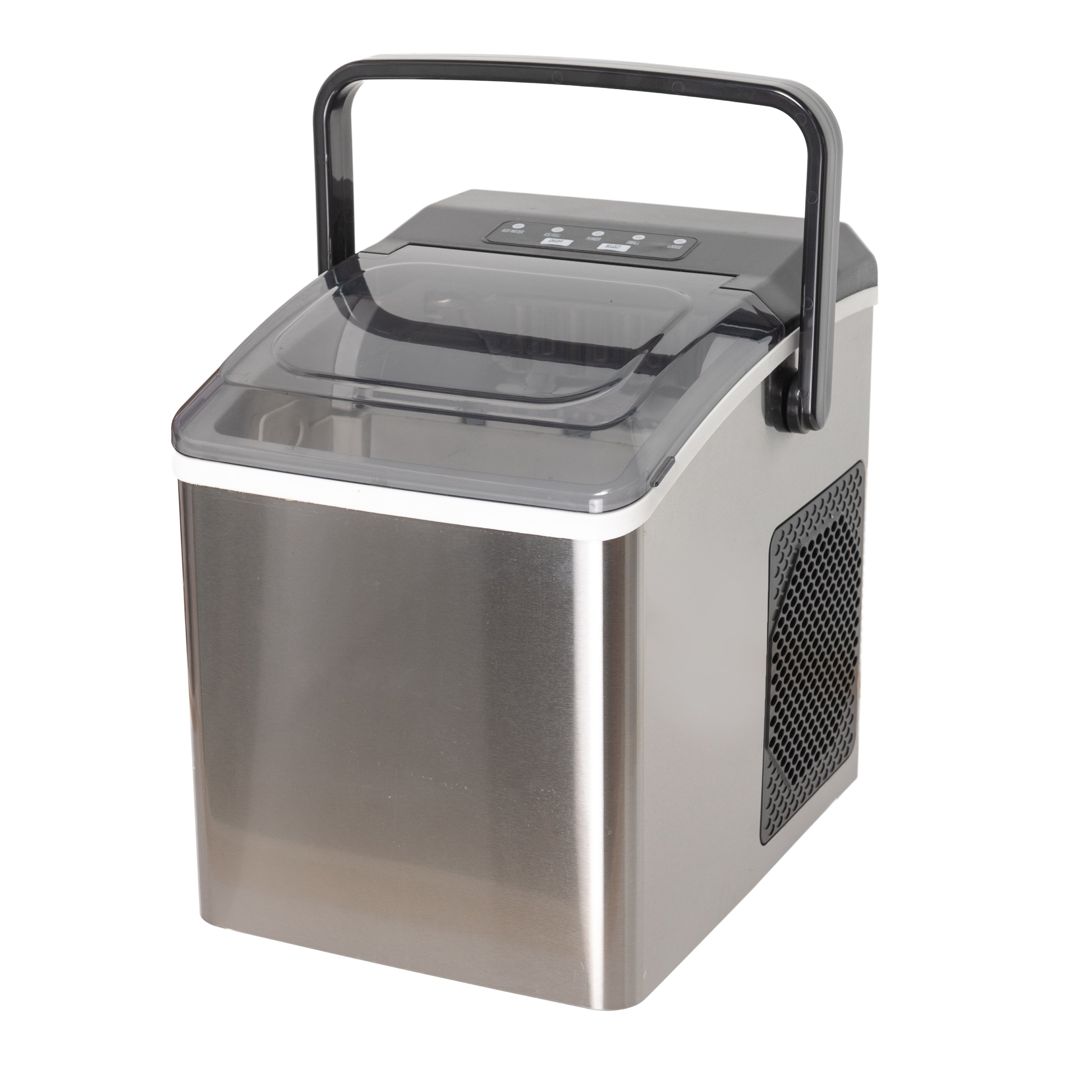 NES-02S 12kg stainless steel body household ice machine table top ice maker machine