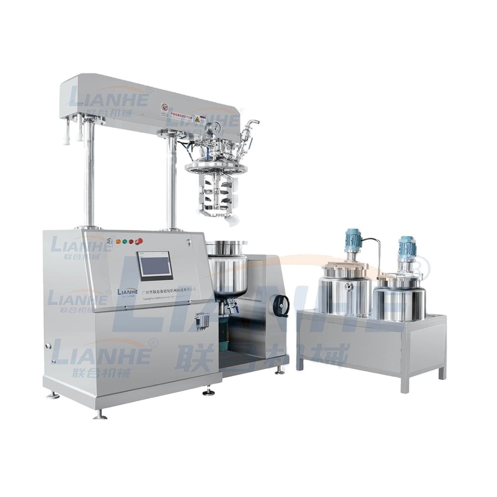 High Productivity Vacuum Homogenizer Mixer Double Direction Mixing Produce High Viscosity Product with Heating Cooling System