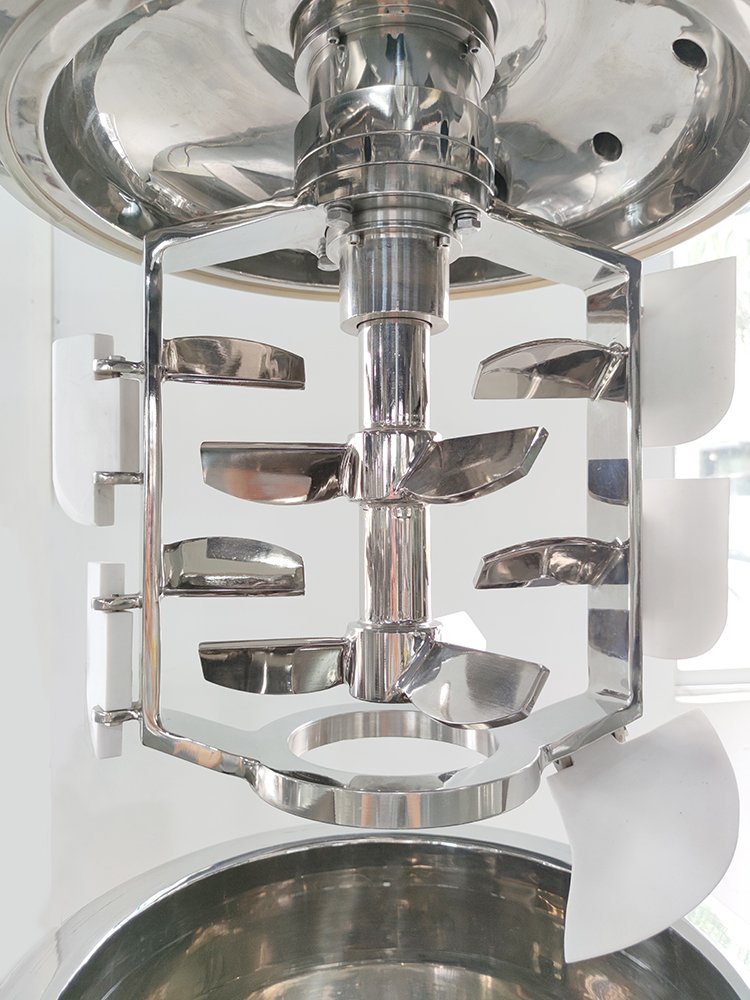 High Productivity Vacuum Homogenizer Mixer Double Direction Mixing Produce High Viscosity Product with Heating Cooling System