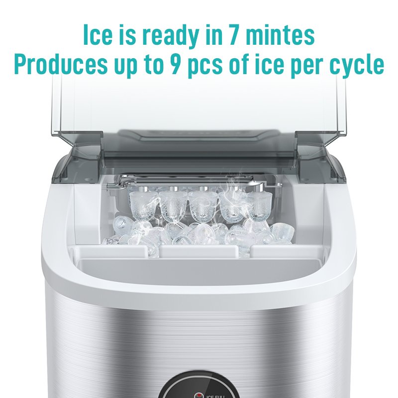 Multifunctional Large Capacity Ice Cube Makers Stainless Steel portable electric ice cube maker