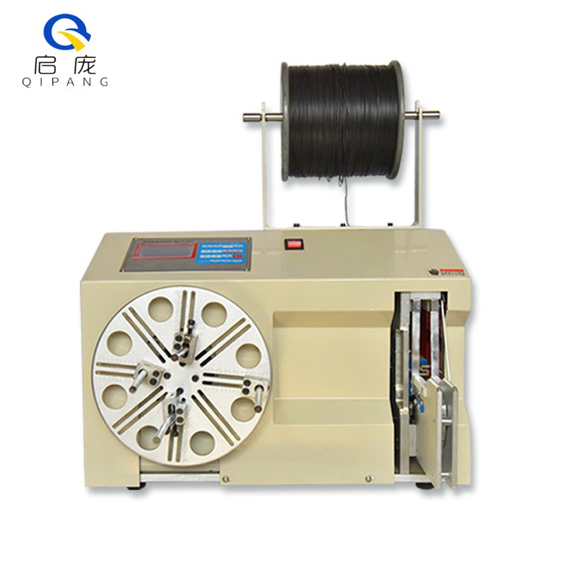 Automatic high quality spoiling and tying machine with button control cable coiling binding wire tying machine