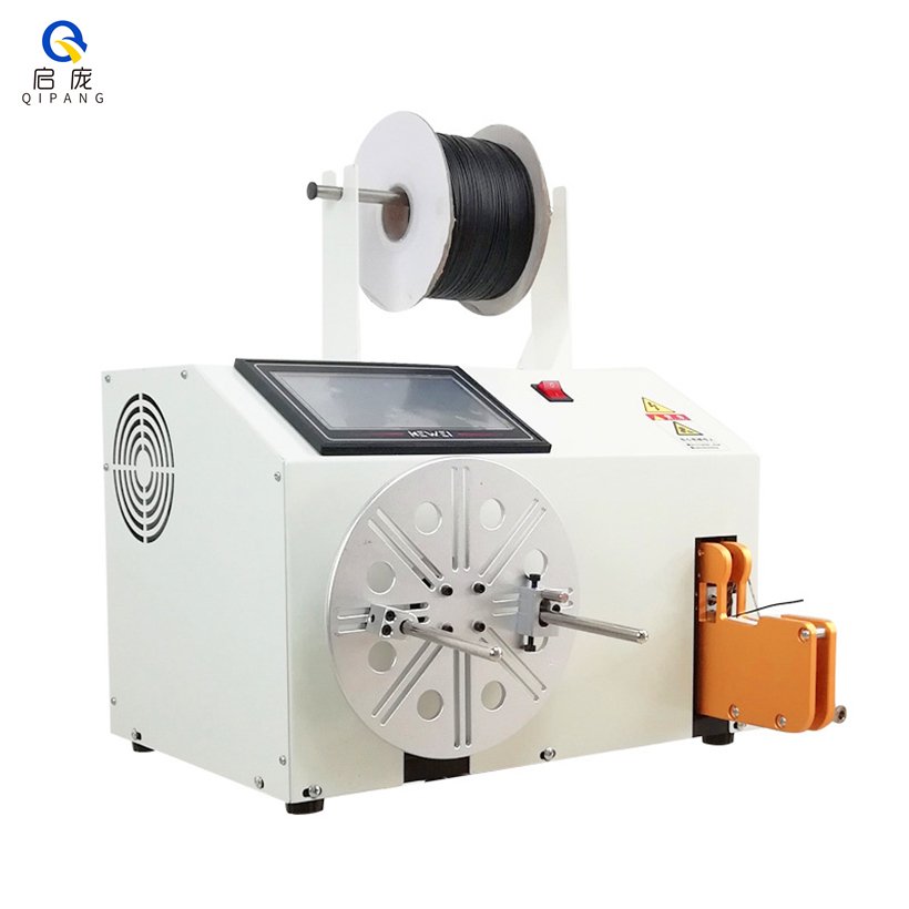 Automatic high quality spoiling and tying machine with button control cable coiling binding wire tying machine