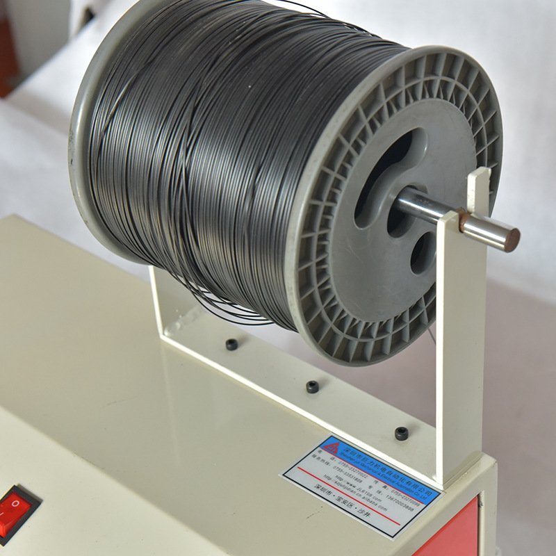 Automatic high quality spoiling and tying machine with button control cable coiling binding wire tying machine