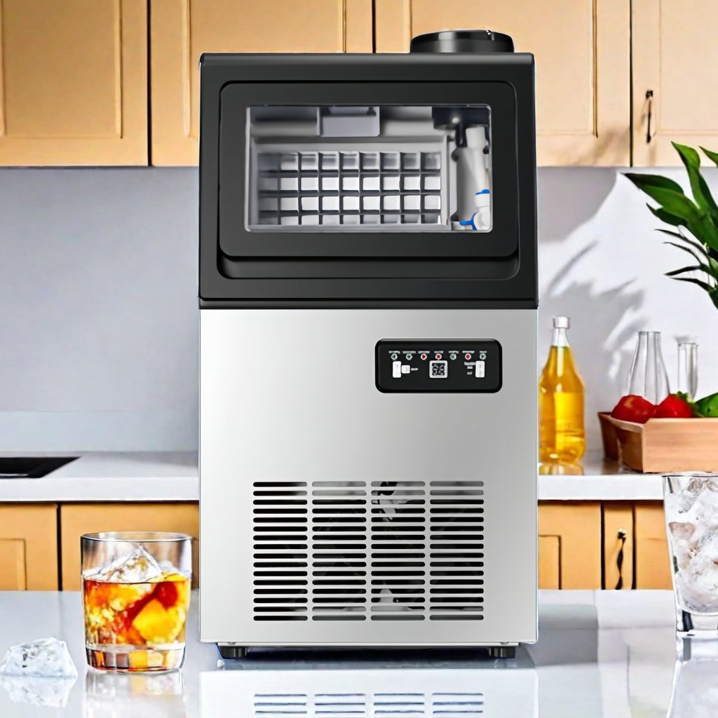 OEM Factory Direct Bars Coffee Shops Simple and easy to operate Control Strong Power powerful ice cube maker machine commercial