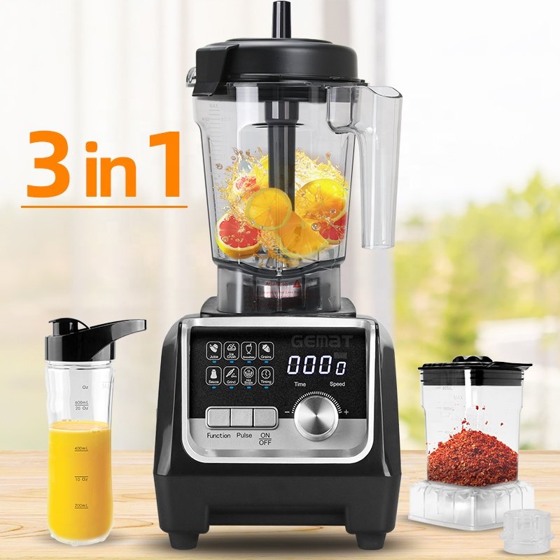 blender machine heavy duty 3in1blender food processor and juicer ice cream blend machine blander 3hp soy milk maker blender