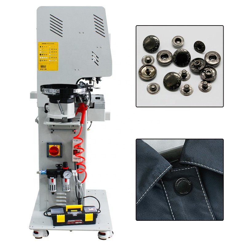 Wholesale Intelligent Power Multiple Functions Metal Snap Button Machine for Garment Industry