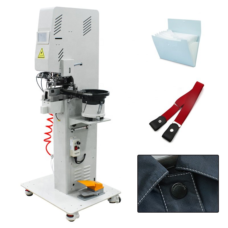 Wholesale Intelligent Power Multiple Functions Metal Snap Button Machine for Garment Industry