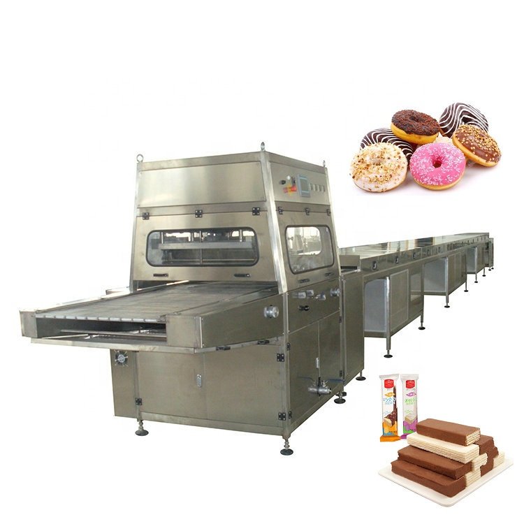 Semi and fully multifunctional chocolate enrobing machine chocolate enrober machine