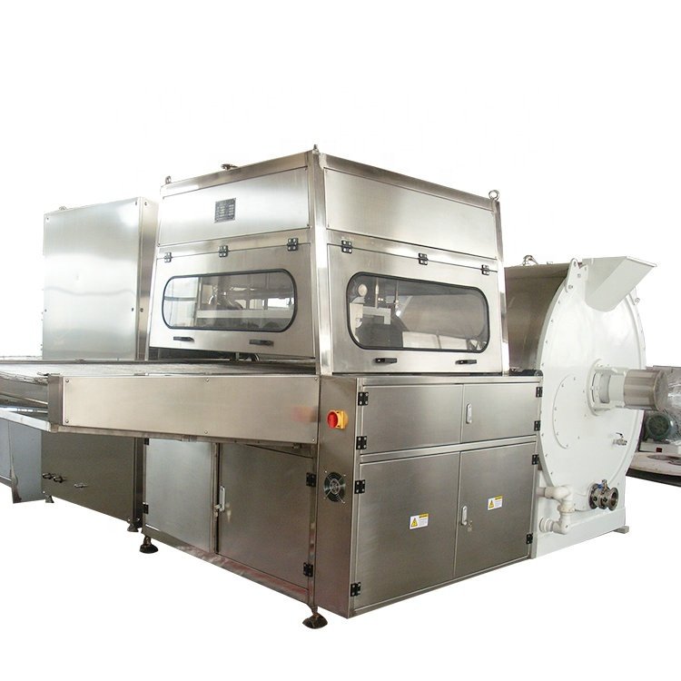 Semi and fully multifunctional chocolate enrobing machine chocolate enrober machine