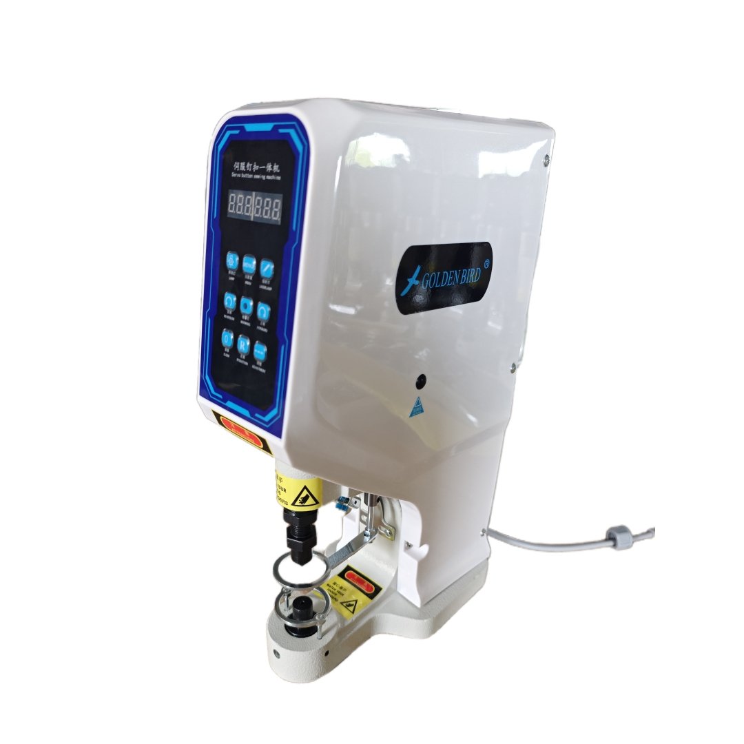 818SF Computer Servo Button Machine button making hole eyelet sewing machine 750W