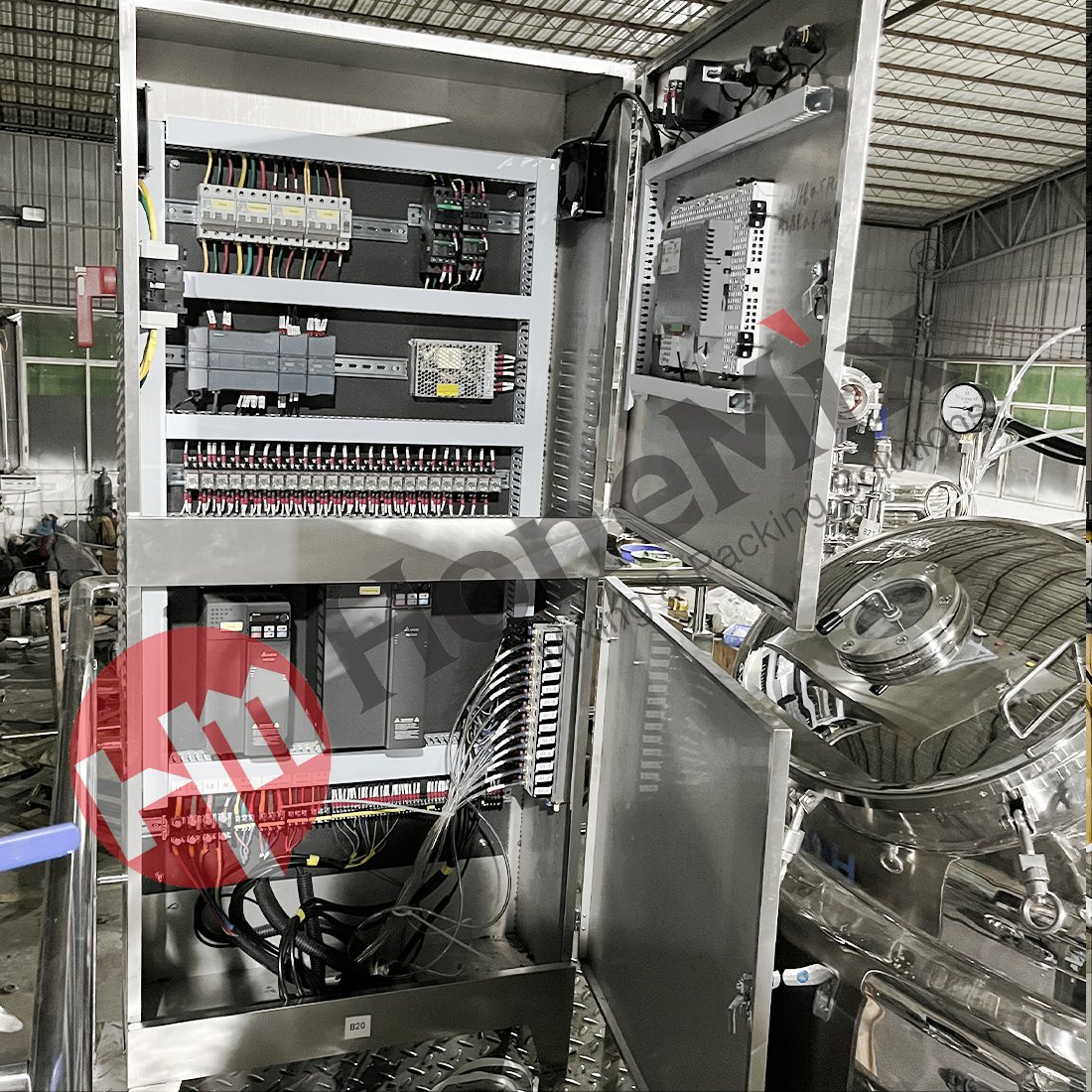moisturizing cream making machine vacuum mixer homogenizer 400l 1500l 3000l 4000l mixer tank with heating vacuum mixer