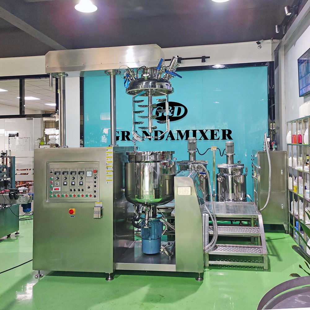 50 L 1000 L 1500 L Vacuum Electric Mixer Cooker Pan Agitator Cook Boil Pot Jacketed Machine