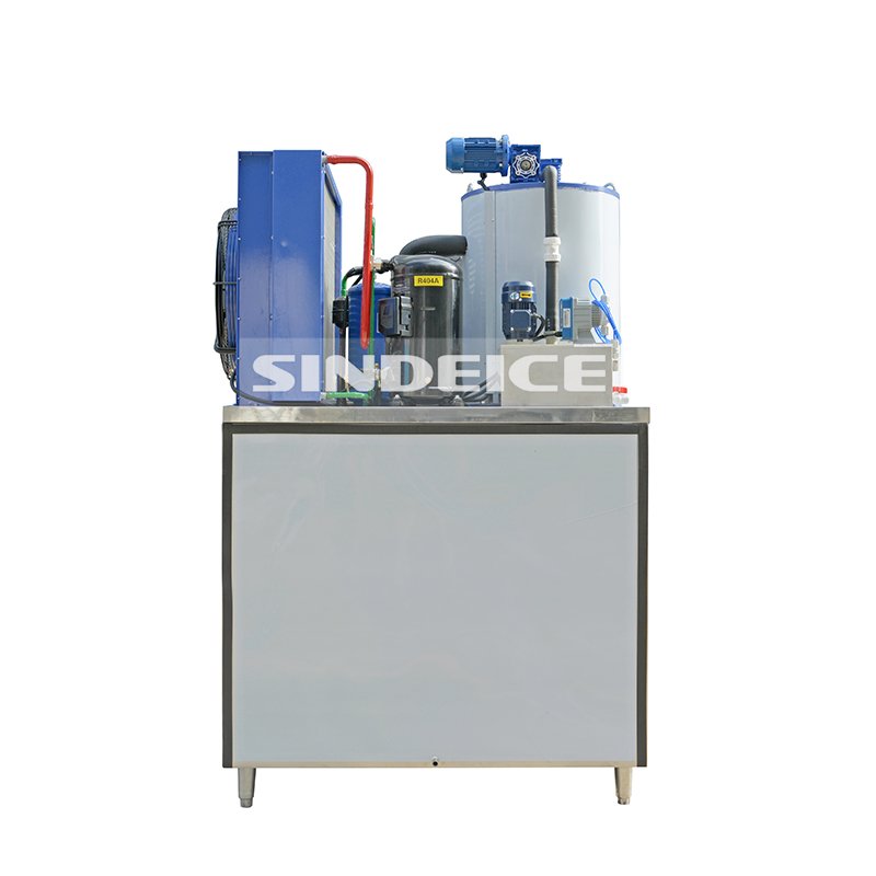 SINDEICE Commercial 1.5 Ton Flake Ice Machine High Quality Ice Maker for Seafood