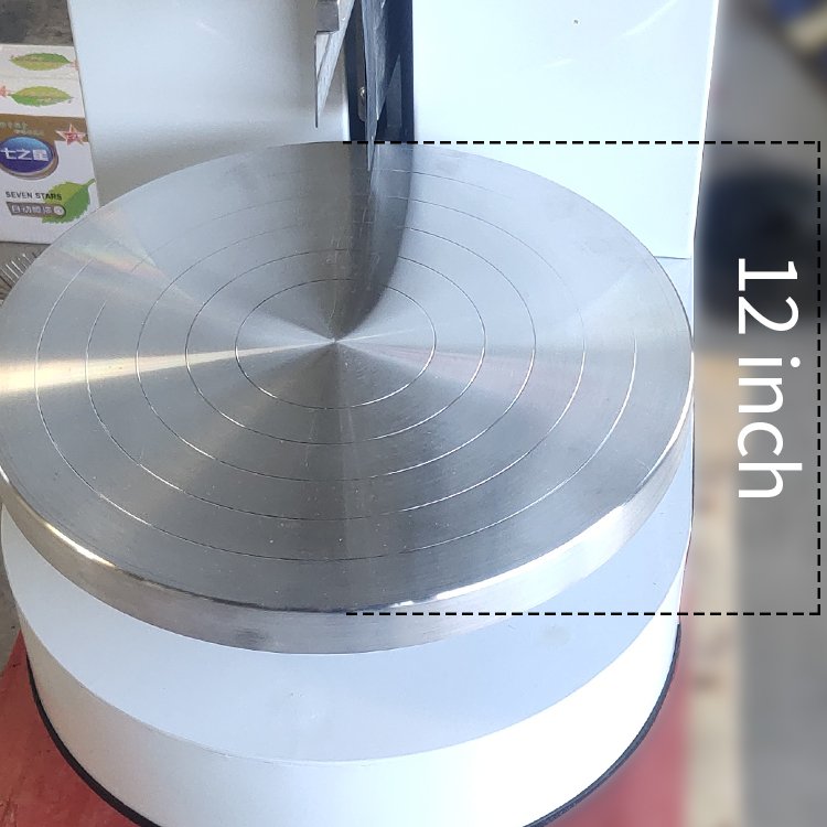 Commercial automatic cream cake coating smoothing icing smoother machine cake frosting decorating making cake icing machine