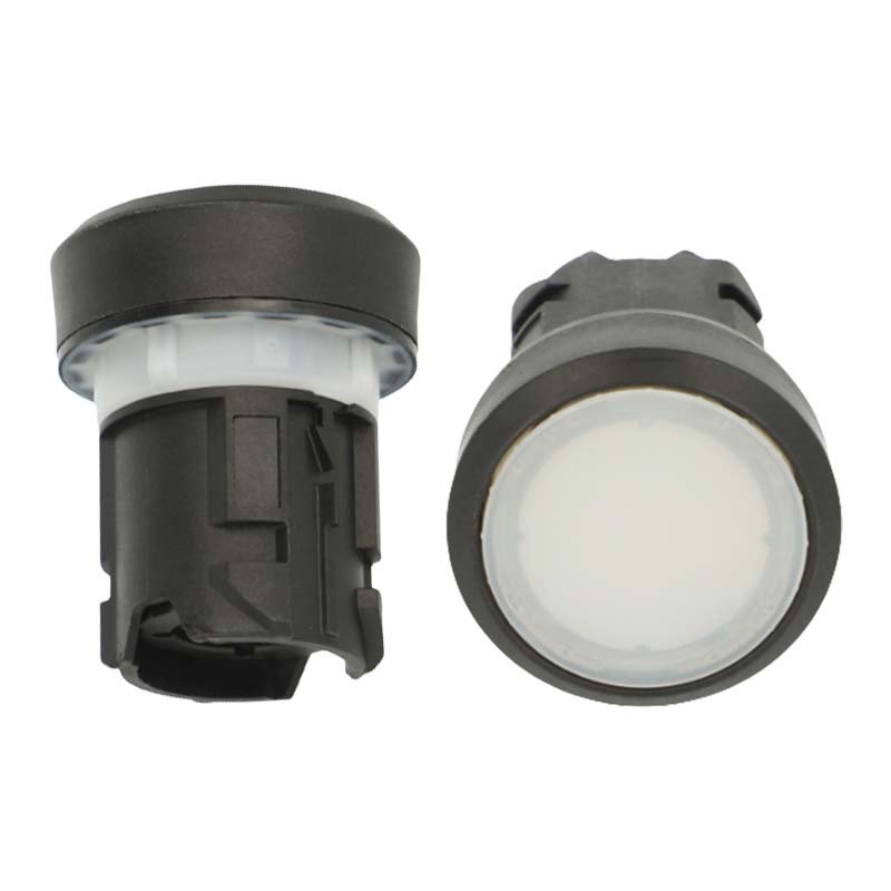 New Original Illuminated Pushbutton 3SU1001-0AB60-0AA0, 22 mm, Round, Plastic, White, Pushbutton, Flat Momentary Contact Type