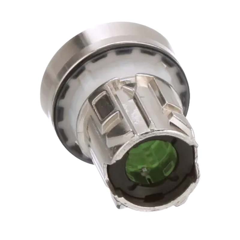New Original Illuminated Pushbutton 3SU1051-0AB40-0AA0 22 mm, Round, Metal, Shiny, Green, Flat, Momentary Contact Type