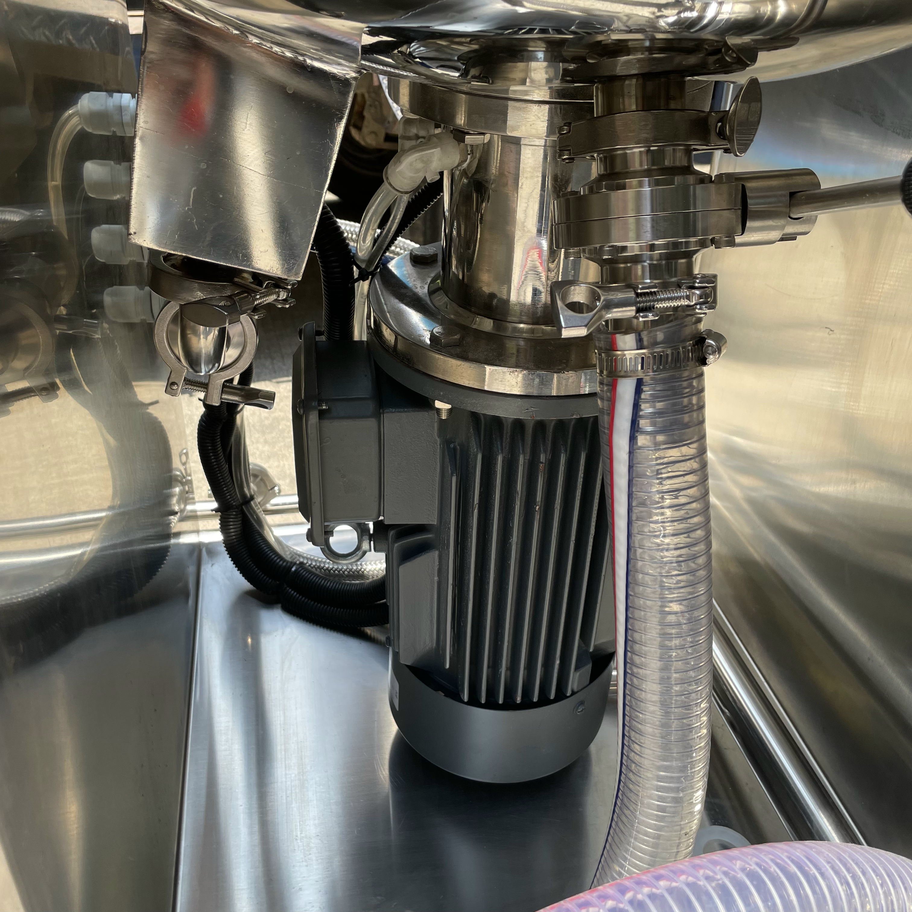 Vacuum emulsifier homogenizer mixer cosmetic cream making machine food mixing machine mixer industrial blender