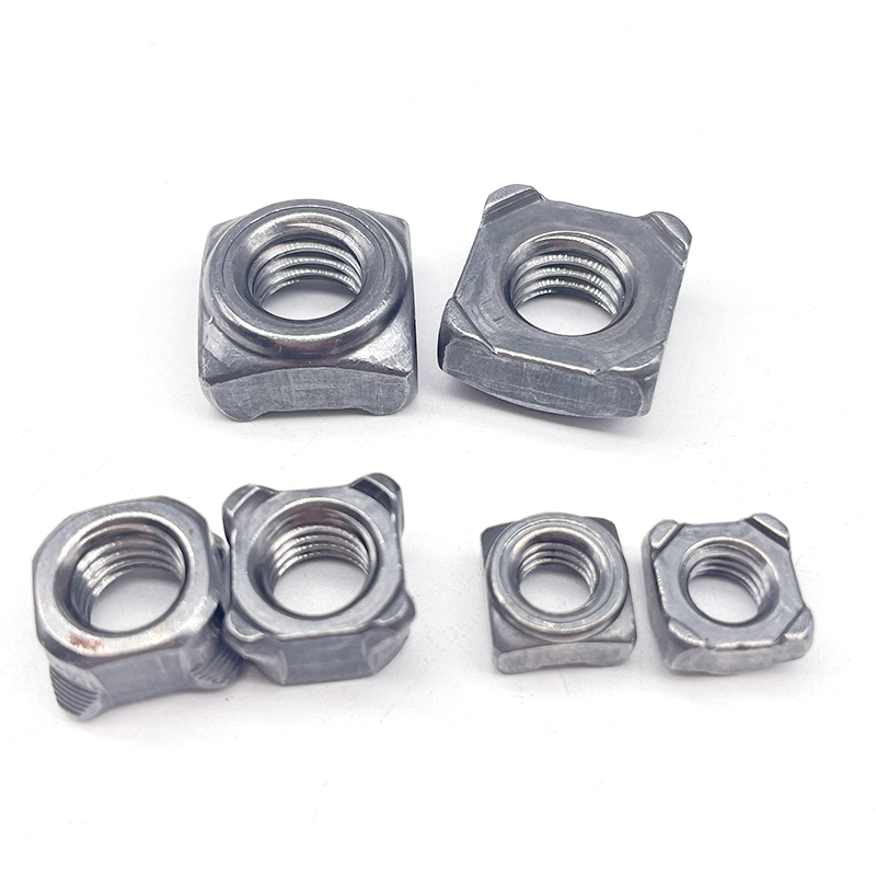 304/201 stainless steel square welded nut DIN928 M4M5M6M8M10M12