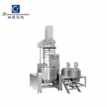 Mascara Cream Making Machine Cosmetic Vacuum Emulsifying Mixer Body Lotion Making Machine