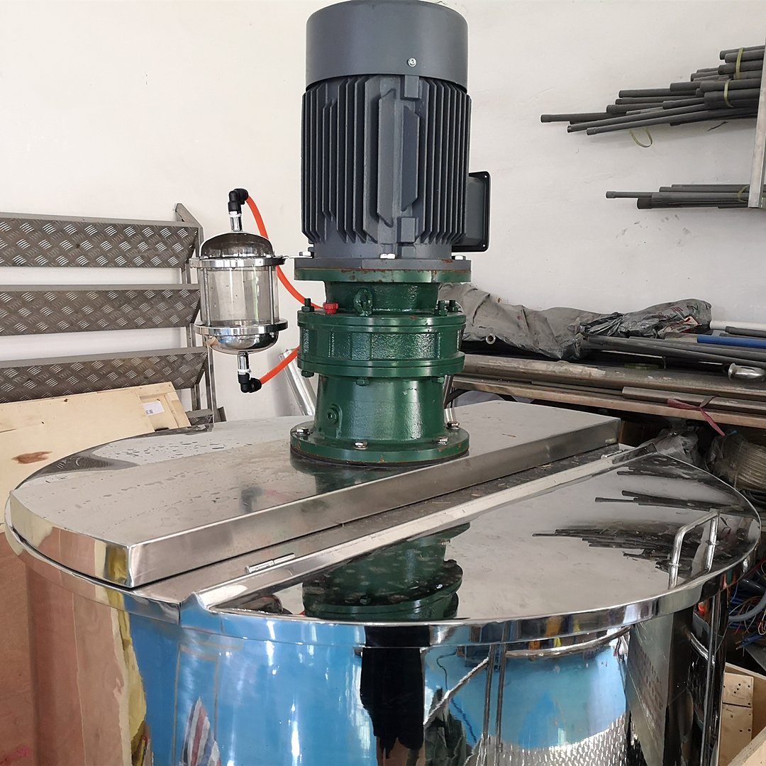 heated jacket mixing tank ointment vacuum emulsifying mixer grease oil blending machine