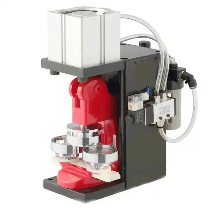 Automatic Pin Badge Maker Button Making Machine Pneumatic Badge Making Machine 25 32 37 44 50 56 58 75mm