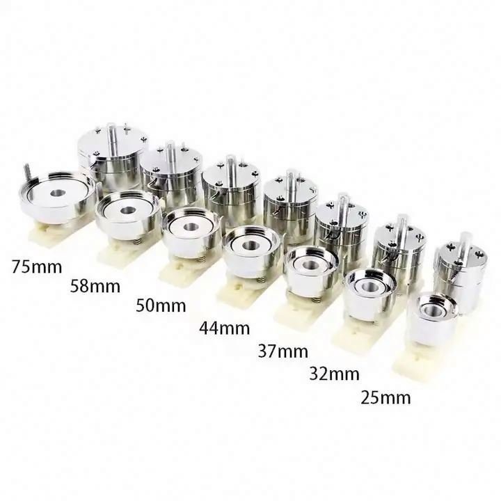 Automatic Pin Badge Maker Button Making Machine Pneumatic Badge Making Machine 25 32 37 44 50 56 58 75mm