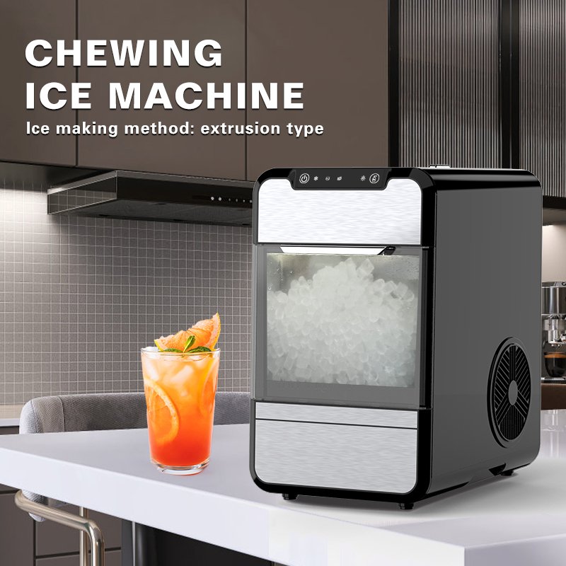 Factory Automatic Fast Self Cleaning Countertop Ice Cube Maker Ice Machine 24H Counter Top Ice Maker For Home, Office, Bars