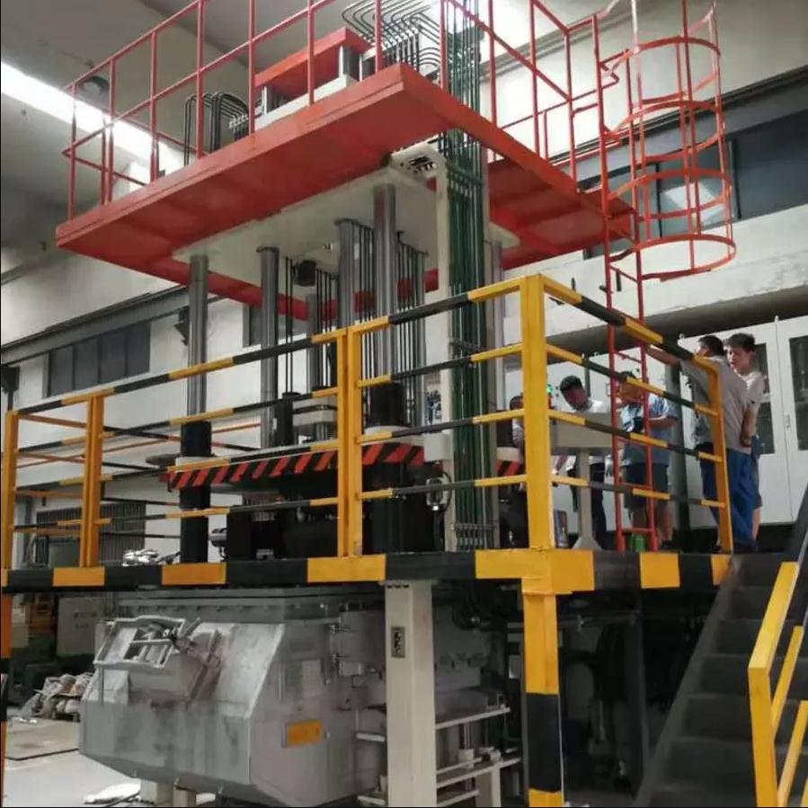 Kaya bullet aluminum low pressure gravity aluminium casting machine