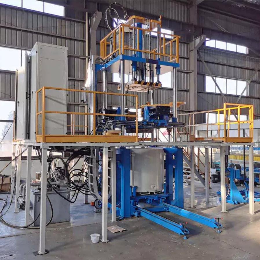 Kaya bullet aluminum low pressure gravity aluminium casting machine