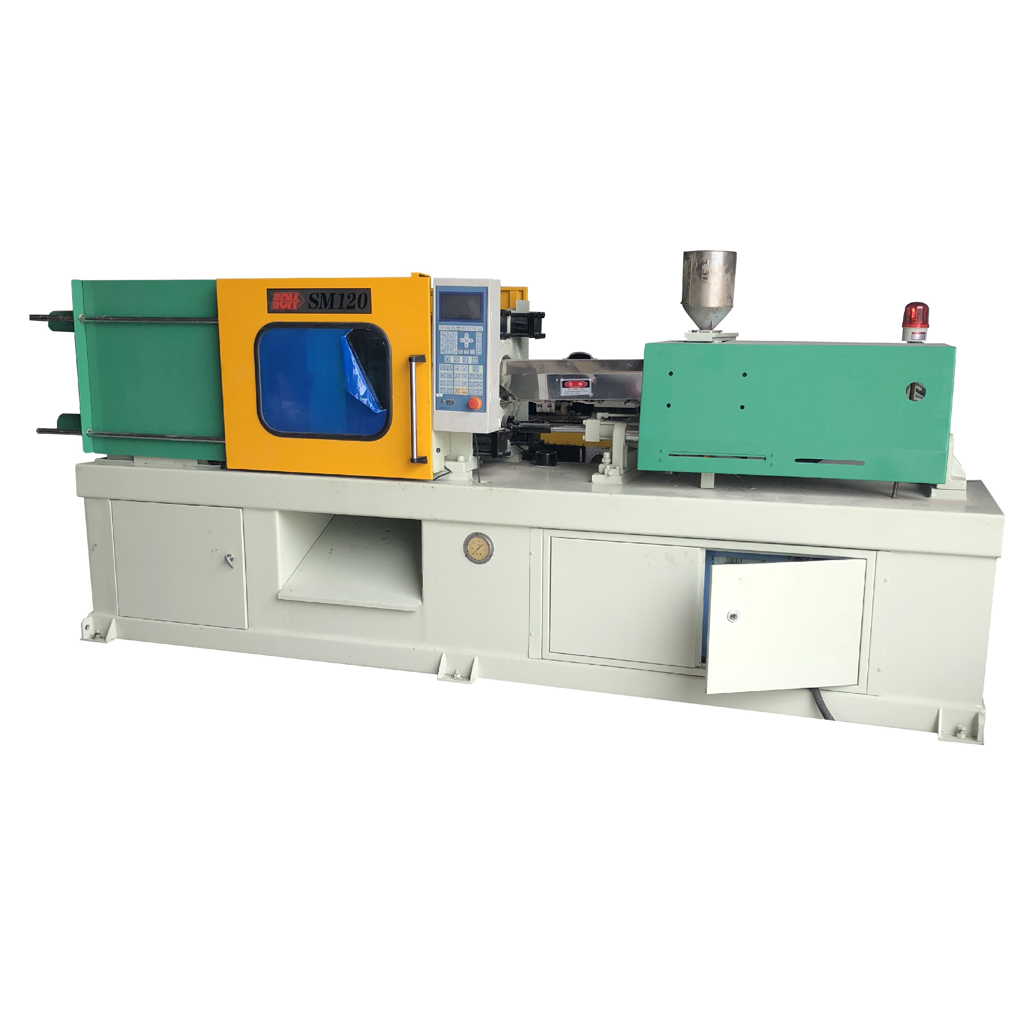 Used mini plastic injection molding machine SM120 pvc pipe making machine thermoforming home product making machinery parts