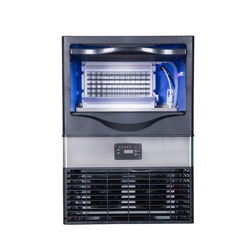 factory price air cooling hotselling commercial 55kg/24H Small size Mini ice cube maker machine for KTVTeaShopRestaurant