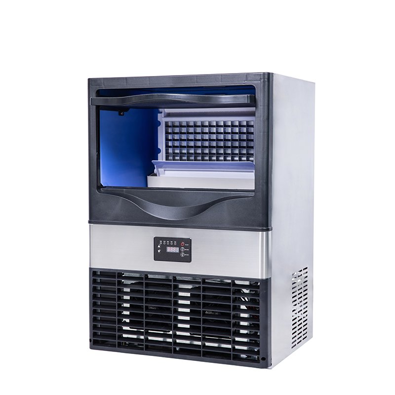 factory price air cooling hotselling commercial 55kg/24H Small size Mini ice cube maker machine for KTVTeaShopRestaurant