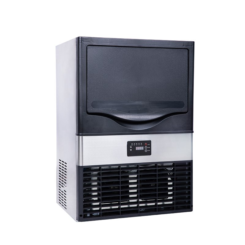 factory price air cooling hotselling commercial 55kg/24H Small size Mini ice cube maker machine for KTVTeaShopRestaurant