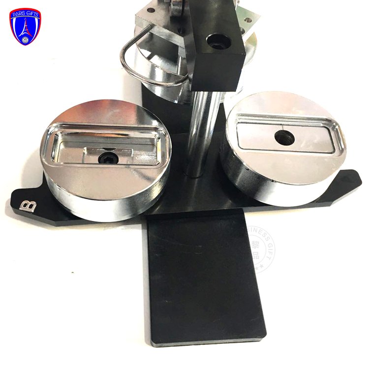 44mm button badge making machine Pin Badge press machine with metal pin back button material 500set